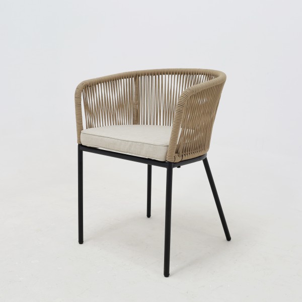 Hali Rope Chair with Cushions